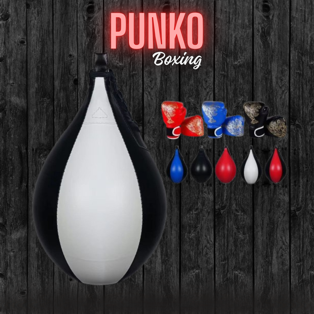 Saco de Boxeo Colgante – Entrena Reflejos y Resistencia